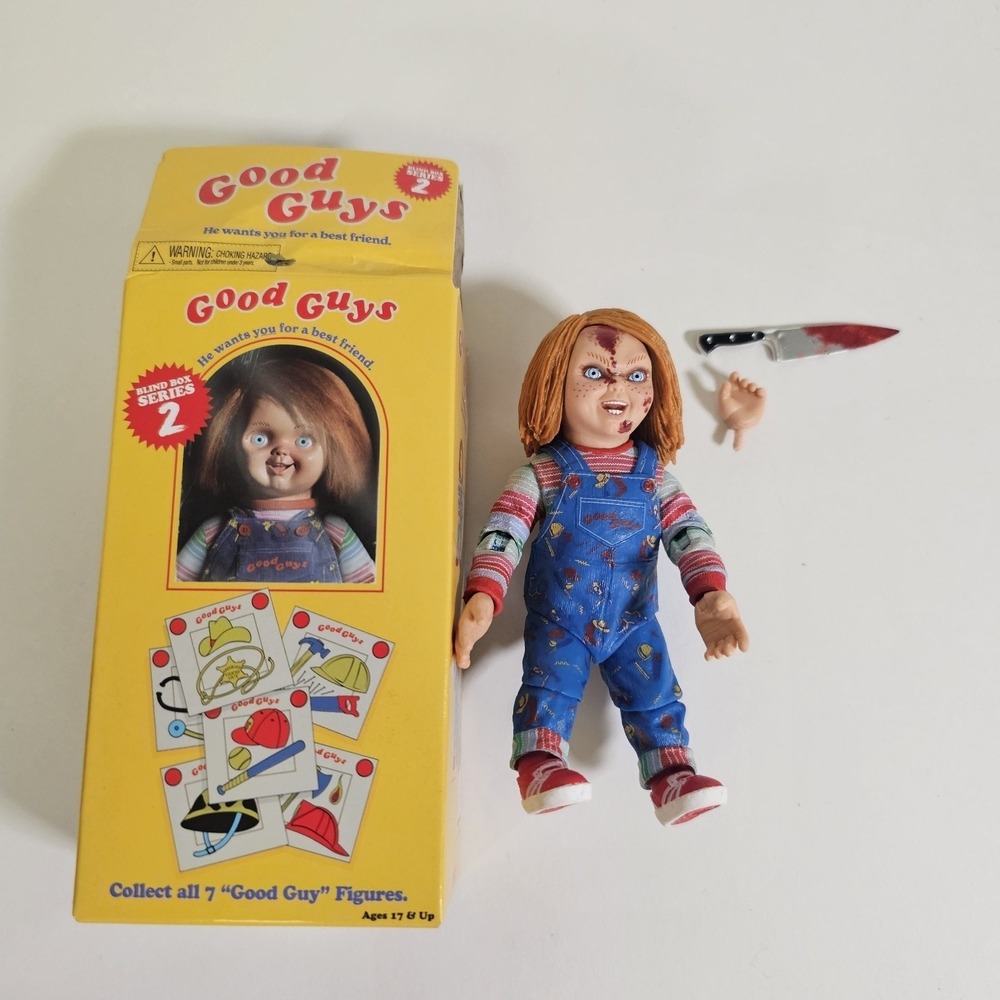 Neca Chucky Blind Box Series 2 Child's Play 2 GOOD GUY TOMMY Figure New